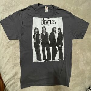 The Beatles Charcoal T-Shirt